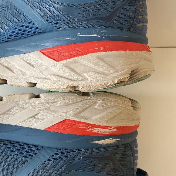 Hoka One One Bondi 7 Wide EE Real Teal, Outer Space Sz 10 - Picture 16 of 16